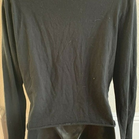 Forever 21 ivory ribbed knot front & Wild Fable black Long Sleeve Top lot Size L - Picture 10 of 11